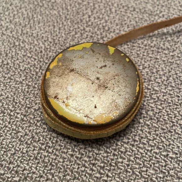 Vintage Metal Tape Measure Measuring Tape Old Cloth Sewing Tape Measure - Picture 3 of 6